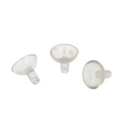 Accessori- Ventose trasparenti ø 25 mm. 8 pz.