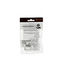 Accessori- Ventose trasparenti ø 25 mm. 8 pz.