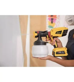 Wagner Pistole Per Verniciatura|Verniciatore a spruzzo a batteria "flexio w 600" 18 v solo corpo macchina