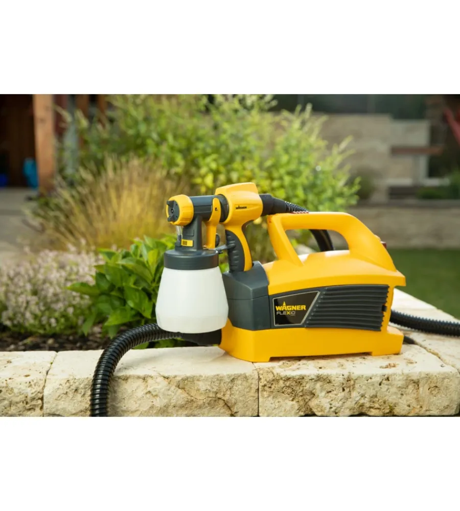 Verniciatore a spruzzo elettrico "flexio w 690" 630 w + prolunga 60 cm Pistole Per Verniciatura