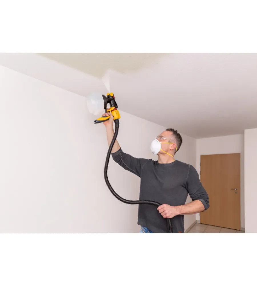 Verniciatore a spruzzo elettrico "flexio w 690" 630 w + prolunga 60 cm Pistole Per Verniciatura