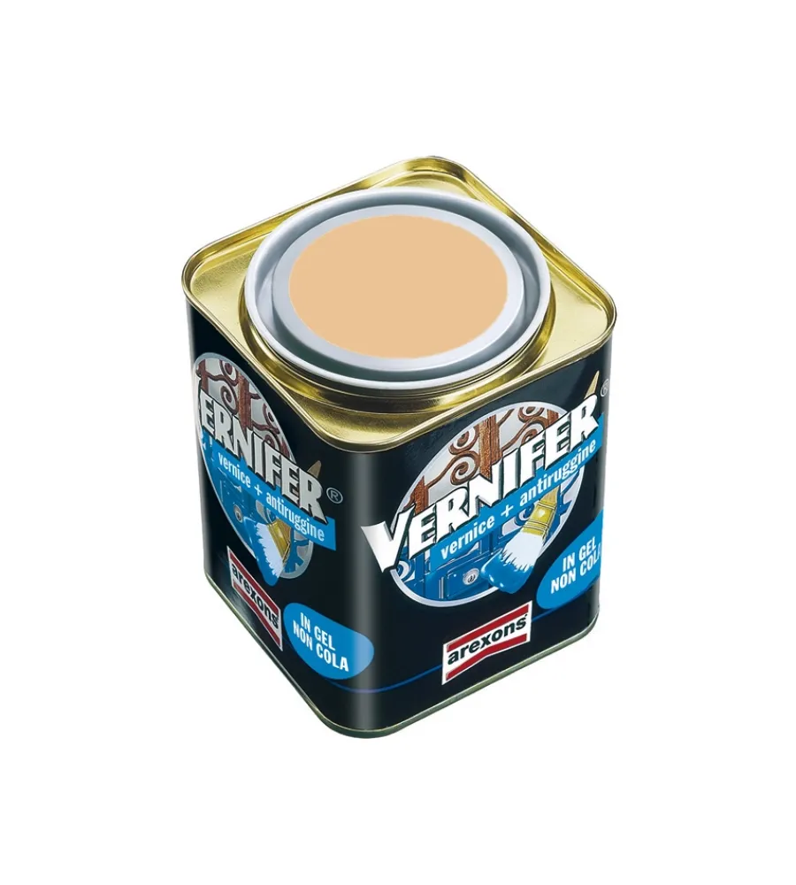 Smalti Antiruggine- Vernifer nocciola brill. ml. 750