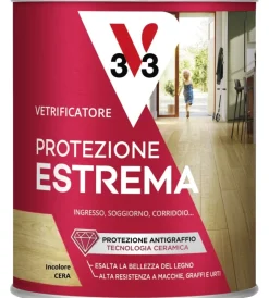 Clearance Vetrificatore parquet protezione estrema, cera incolore - 0,75 litri Vetrificatori Manutenzione Parquet