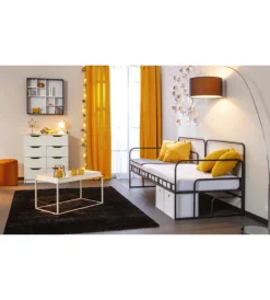 Outlet Vetrinetta bianca e nera con 10 scomparti, 70x13x70 cm Vetrine E Vetrinette