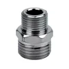 Tubi E Raccordi-Idro-Bric Vite doppia ridotta ottone cromato 1/2x3/4