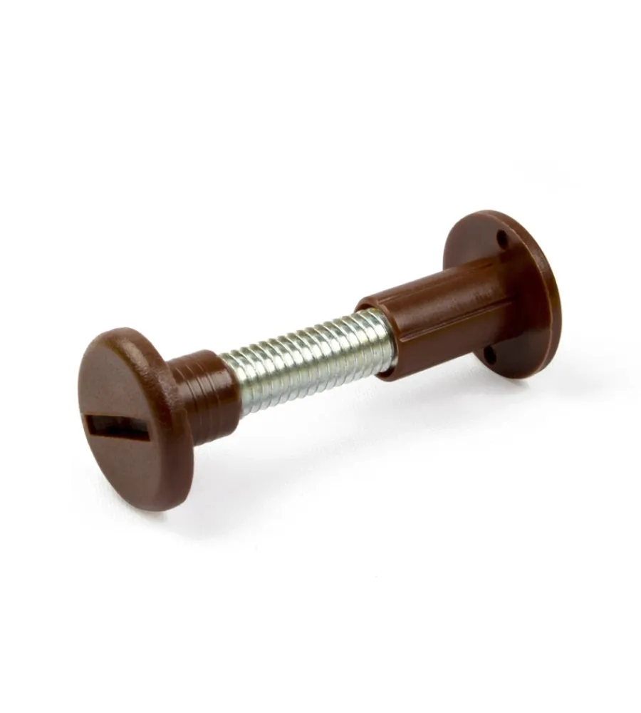 Ferramenta Per Mobili E Infissi- Viti di collegamento - 36 - 42 mm. - marrone - 4 pz.