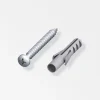 Alfer aluminium Ferramenta Per Mobili E Infissi|Viti e tasselli 8+8 pezzi