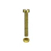 Best Viti per metallo testa cilindrica ottone m4 x 10 - 20 pz. Sistemi Di Fissaggio