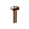 Online Viti testa bombata - m6 x 25 mm. - ferro brunito - 8 pz. Ferramenta Per Mobili E Infissi