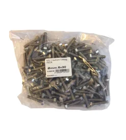 Sistemi Di Fissaggio|Viti testa esagonale in acciaio inox a2 - m6 x 30 - 1 kg.