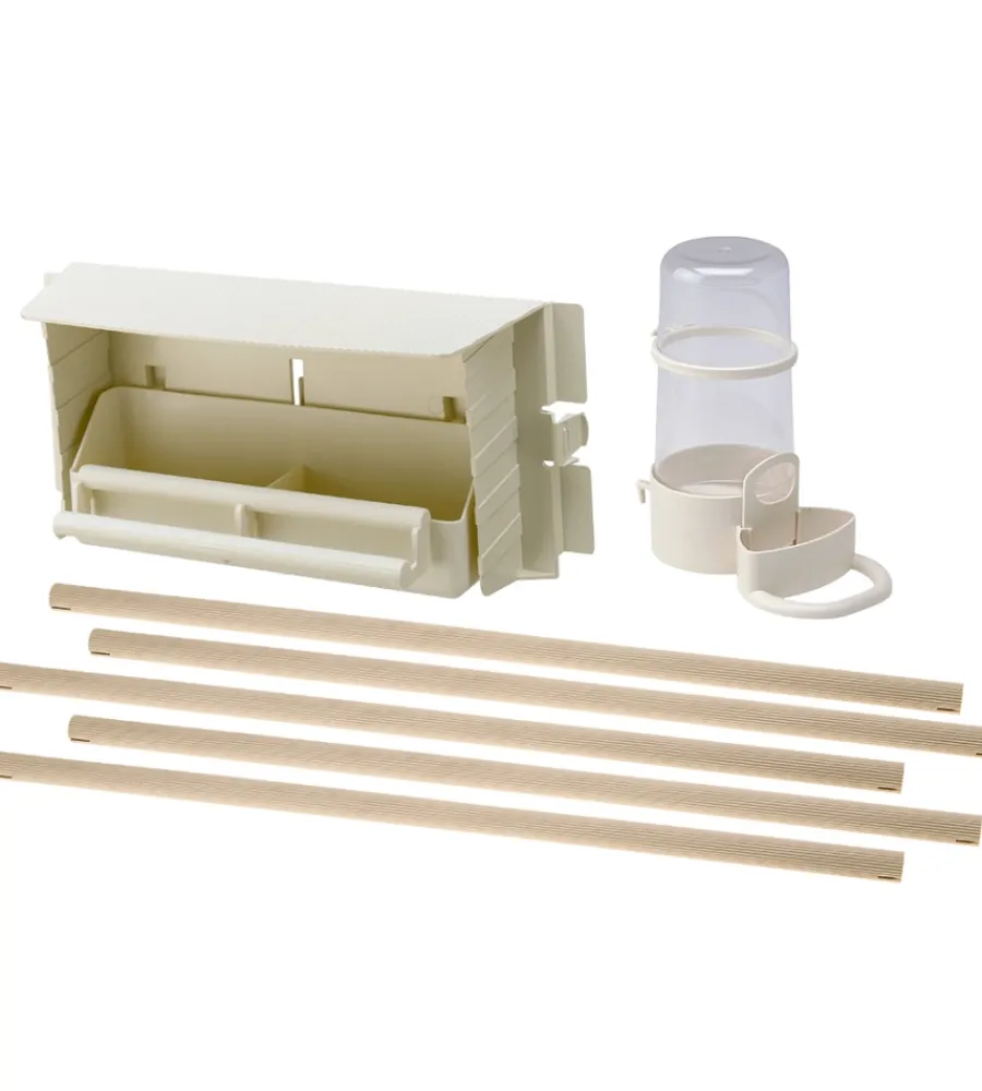 Ferplast Gabbie Per Uccelli|Voliera per uccelli hemmy beige, 84,5x65,5x165 cm - .