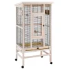 Discount Voliera per uccelli "wilma" in legno, 83x67x158.5 cm - Gabbie Per Uccelli
