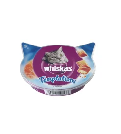 Whiskas temptations salmone 60gr Alimenti Umido Gatto