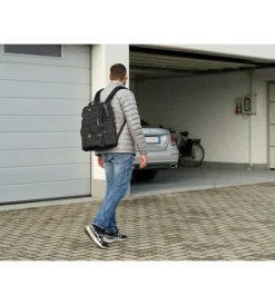 Garage E Manutenzione-Lampa Zaino multifunzione ultraresistente in nylon, 32x45x22 cm - 99413