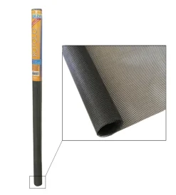 Clearance Zanzariera a rotolo in fibra di vetro grigio 120x250 cm Tessile D'Arredo
