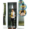 Tessile D'Arredo|Zanzariera con magneti "buzz away" per finestre, 120x220 cm