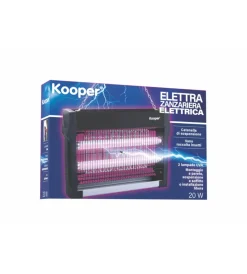 Zanzariera elettrica kooper nera 20w Coltivazione E Cura