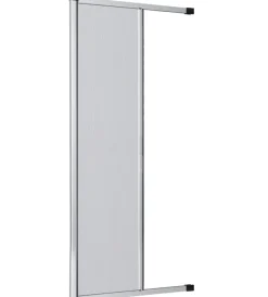 Tessile D'Arredo|Zanzariera orizzontale con freno per finestra bianca 160x250 cm