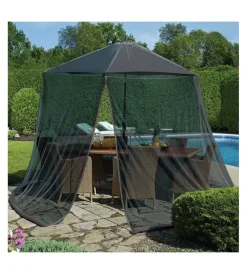 EuroGarden Coperture Per Esterno E Accessori|Zanzariera per gazebo 3x3 m