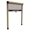 Clearance Zanzariera verticale avvolgibile "roto" bronzo 100x170 cm Tessile D'Arredo