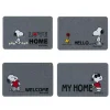 Clearance Zerbino "snoopy love" con fondo antiscivolo, 40x60 cm Zerbini E Tappeti